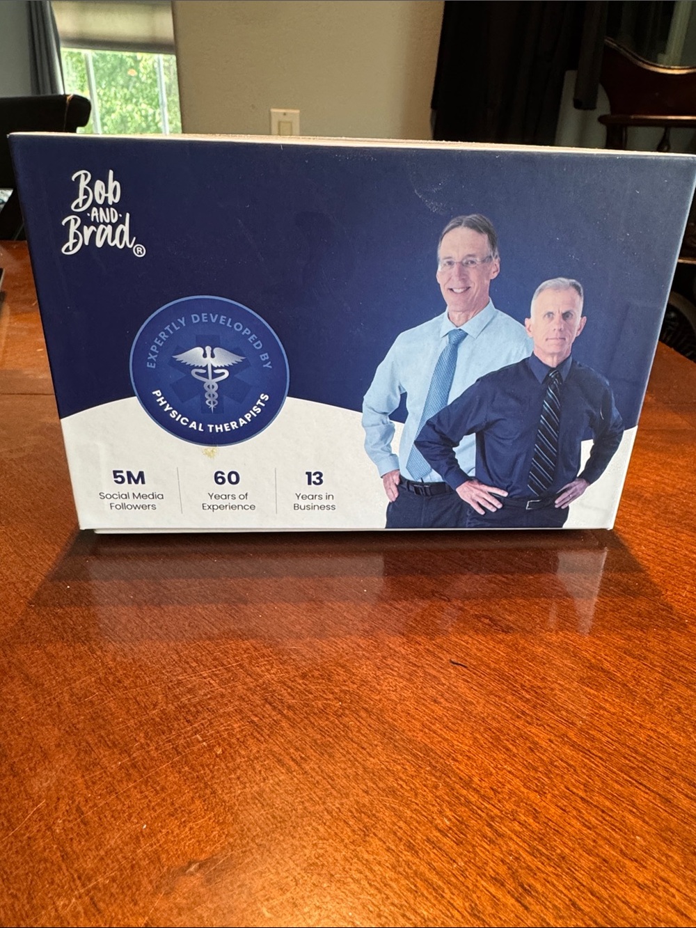 Men's Blue and Black Therapeutic Glasses